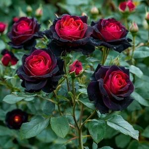 Роза Тень Феникса купить по цене от 402р. в интернет-магазине «Посадика» с доставкой почтой в в Давлекановое и по всей России – [изображение №1].